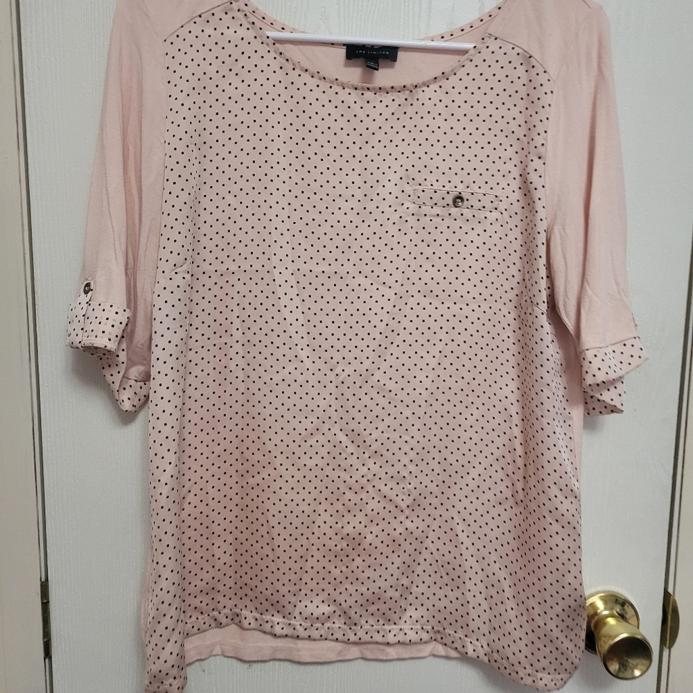 The Limited Pink Blouse Elegant and Versatile